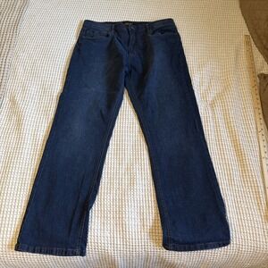 Urban Star Jeans Estilo Regular Fit Straight Blue Stretch Denim Men's 38x32